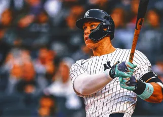 Aaron Judge hits 50th homer for Yankees, becoming 5th player to do it 3 times