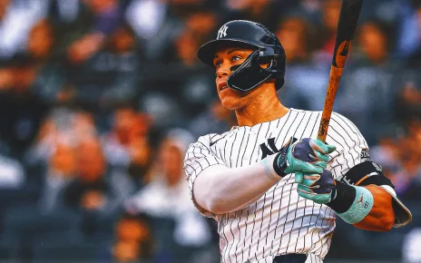 Aaron Judge hits 50th homer for Yankees, becoming 5th player to do it 3 times