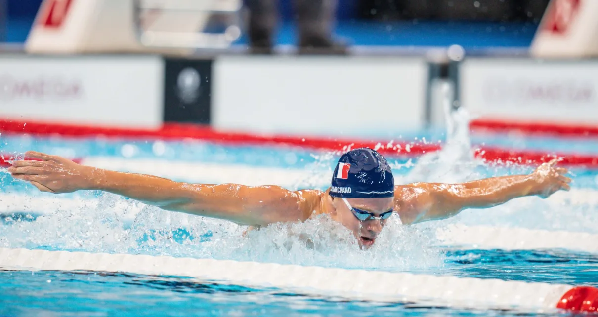 Underwaters Set Marchand Apart En Route To 200 IM Victory In Paris