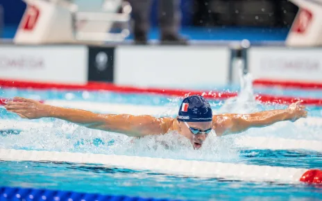 Underwaters Set Marchand Apart En Route To 200 IM Victory In Paris