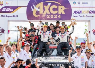 Toyota Gazoo Racing finally victorious in 2024 Asia Cross Country Rally