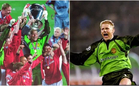 ‘At no point did I think we’d lost 1999 Champions League Final – we’d scored in injury time a few times that season. What was surprising was scoring twice!’: Peter Schmeichel relives Manchester United’s miraculous victory