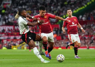 Lisandro Martinez jokes he sent Adama Traore 'to the gym' as Manchester United beat Fulham