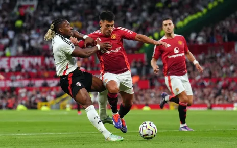 Lisandro Martinez jokes he sent Adama Traore 'to the gym' as Manchester United beat Fulham