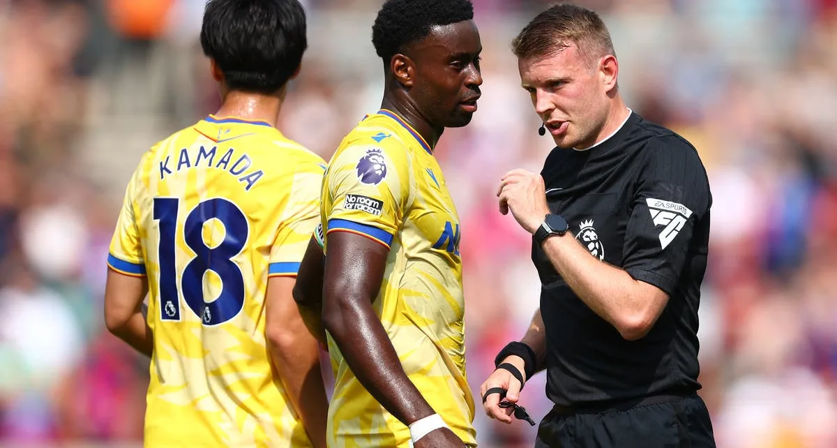 New Premier League referee admitted he ‘made mistake’ on opening weekend to disallow Crystal Palace goal