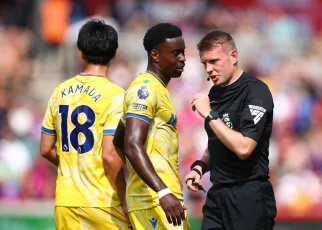 New Premier League referee admitted he ‘made mistake’ on opening weekend to disallow Crystal Palace goal