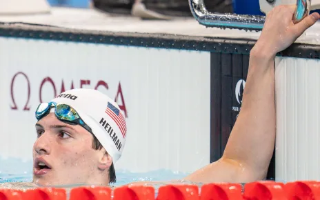 #8 Seed Thomas Heilman (USA) Misses 100 Fly Semifinals