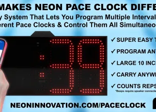 How Occoquan Swimming Leveled Up Their Training With Neon Pace Clock