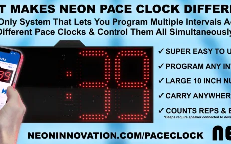 How Occoquan Swimming Leveled Up Their Training With Neon Pace Clock