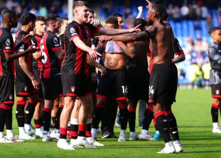 Bournemouth stun Everton with late comeback as 10-man Arsenal held by Brighton