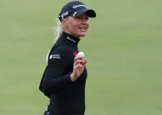 Charley Hull shoots 67 to lead wind-swept Women’s British Open