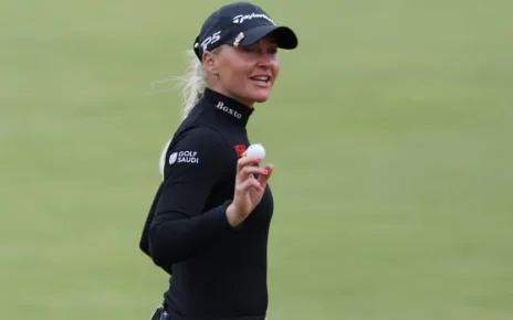 Charley Hull shoots 67 to lead wind-swept Women’s British Open