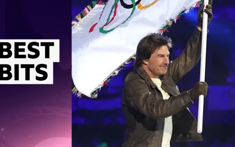 'What a Games' – watch the best bits from the Paris Olympics closing ceremony