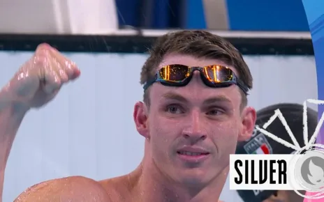 GB's Proud wins 'brilliant' 50m freestyle silver