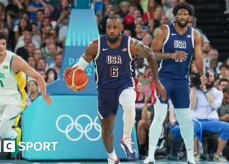 Paris Olympics 2024: USA beat Brazil to reach semi-finals