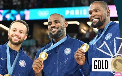 USA beat hosts France to win fifth Olympic gold in a row – highlights