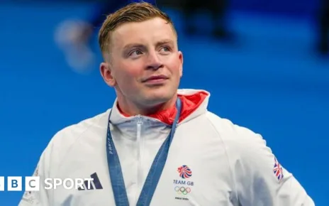 Olympic swimming: Adam Peaty misses mixed relay medley after Covid-19 diagnosis