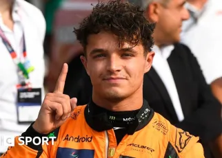 Italian Grand Prix: Lando Norris on pole as part of McLaren one-two, Max Verstappen only seventh