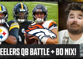 Will Justin Fields or Russell Wilson be QB1 + Bo Nix’s expectations for Broncos | NFL on FOX Pod