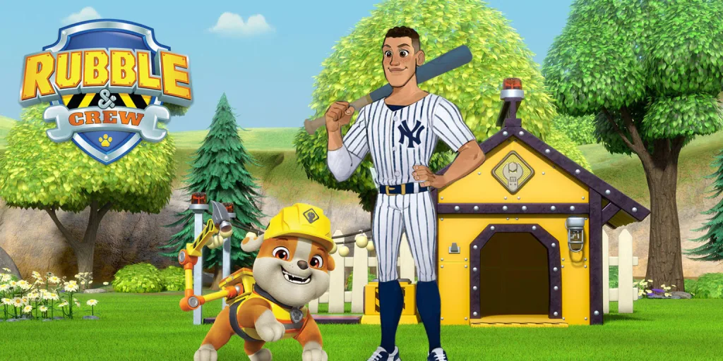 Aaron Judge to appear in ‘Rubble & Crew’ episode