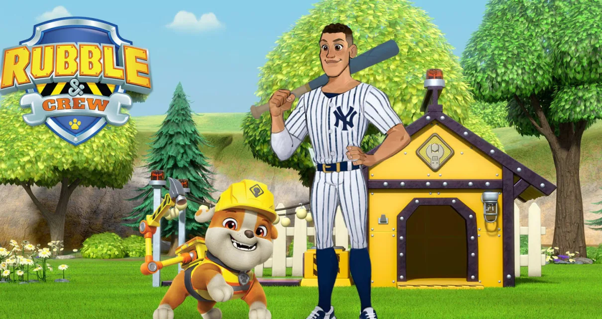 Aaron Judge to appear in ‘Rubble & Crew’ episode