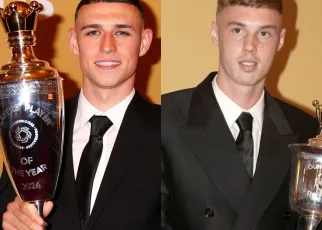 Phil Foden named PFA Player of the Year as Chelsea star Cole Palmer wins Young Player prize