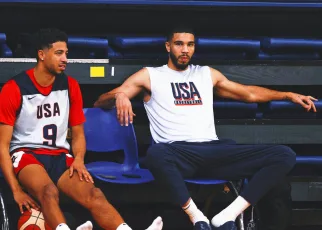 Jayson Tatum, Anthony Davis in USA starting lineup for second Olympic game