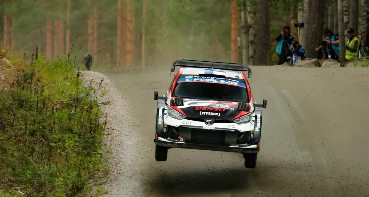 Emulating father the motivation for Rovanpera’s Ouninpohja WRC heroics