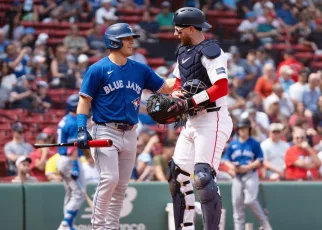 Danny Jansen plays for two teams in same game