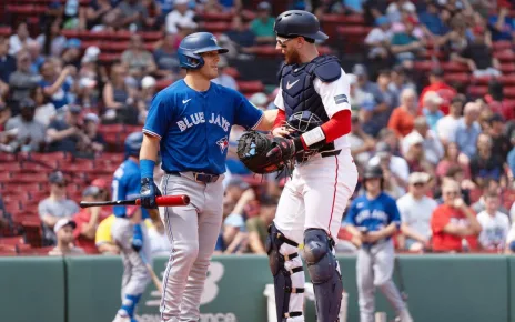 Danny Jansen plays for two teams in same game