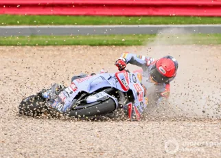 Marquez lost the front “without warning” on penultimate lap of Silverstone MotoGP sprint