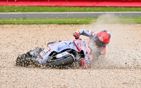 Marquez leads the list of riders with most crashes in MotoGP this year