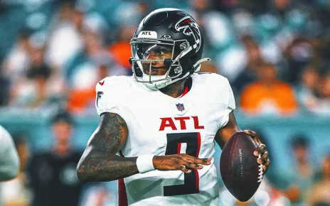 Rookie Michael Penix Jr. to sit again in Falcons’ final preseason game against the Jaguars