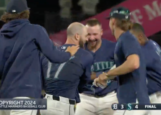 Mariners' Mitch Hainger hits a WILD walk-off double to seal the comeback and a 4-3 win vs. Tigers