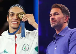 Eddie Hearn says he would sign Imane Khelif ‘if the facts were laid out’