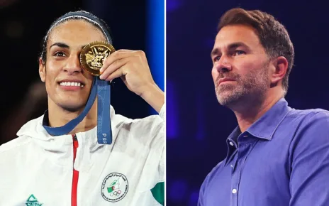 Eddie Hearn says he would sign Imane Khelif ‘if the facts were laid out’