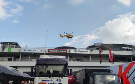 Multiple casualties airlifted to hospital after Nurburgring paddock blast