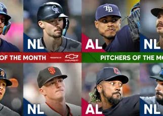 MLB monthly award winners for July 2024