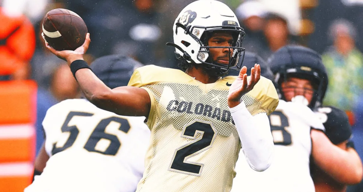 Colorado social media causes stir with bizarrely edited video of Shedeur Sanders TD throw