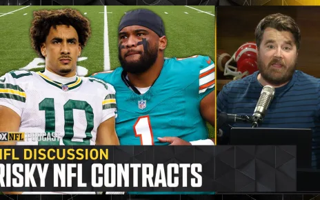 Jordan Love & Tua Tagovailoa headline the NFL’s riskiest contracts of the offseason | NFL on FOX Pod