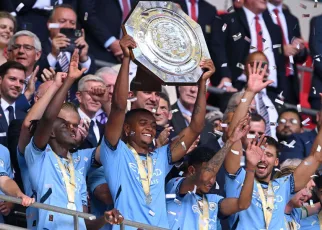 Man City beat United on penalties in Community Shield