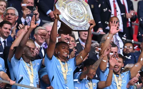 Man City beat United on penalties in Community Shield