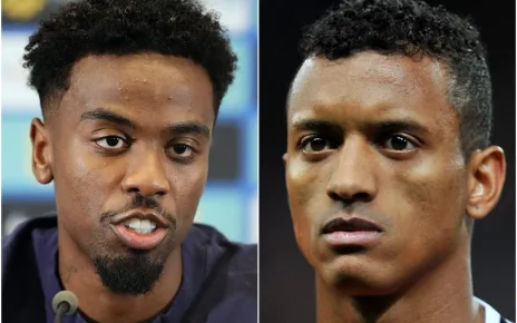 Angel Gomes says godfather Nani was a big influence on his career