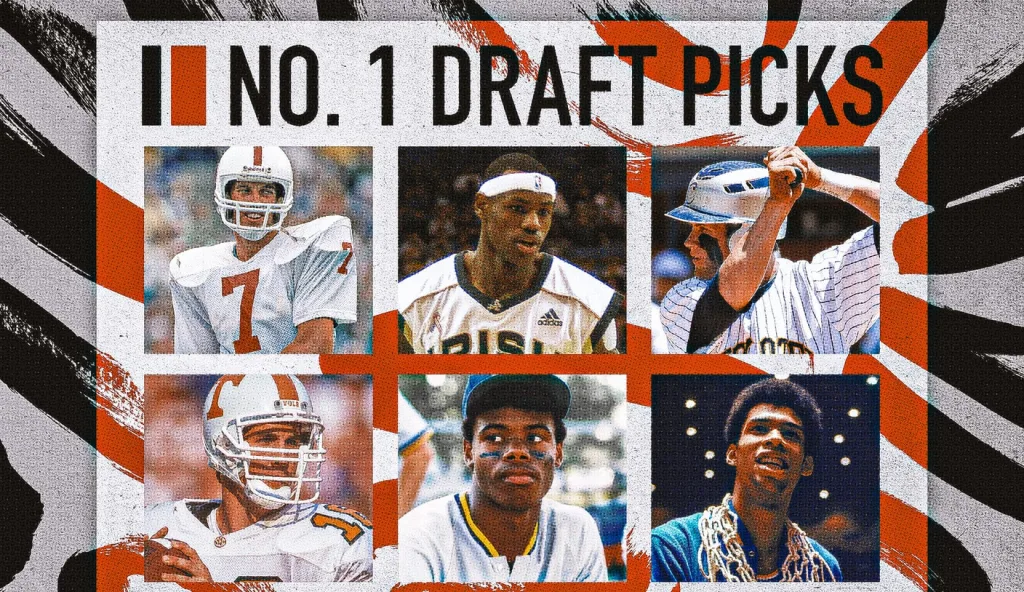 Top 20 most-hyped draft prospects ever: Rankings across NFL, NBA, MLB, NHL, WNBA