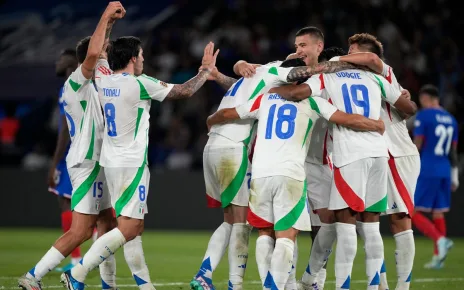 Italy win Nations League opener despite 13-second goal for France