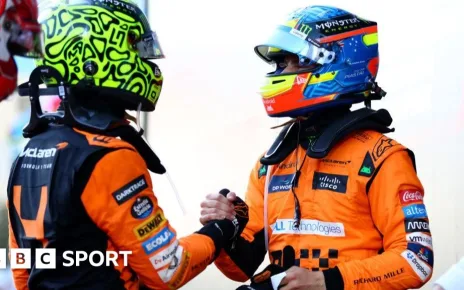 Azerbaijan GP: Oscar Piastri wins as Lando Norris gains on Max Verstappen