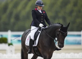 Natasha Baker hails ‘practically perfect’ horse after winning dressage bronze