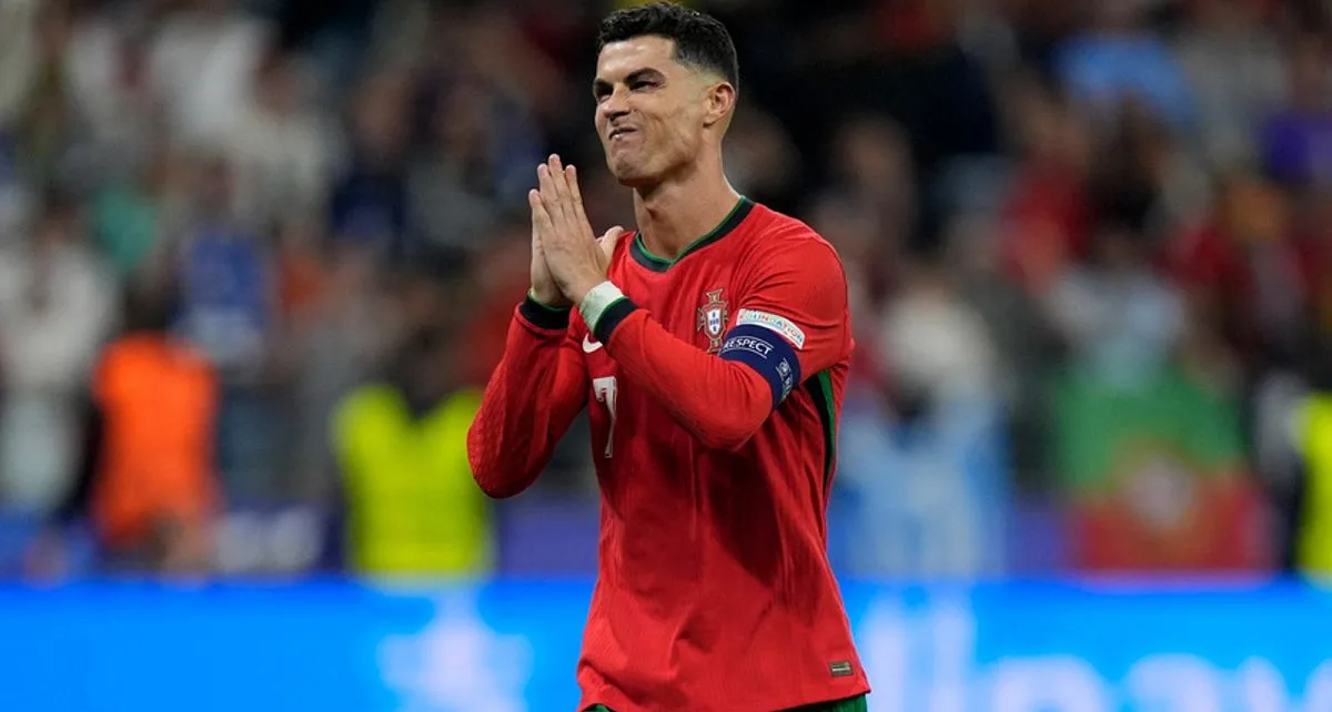 Euro 2024: Epic penalty drama for Ronaldo ends with Portugal beating Slovenia in knockout shootout