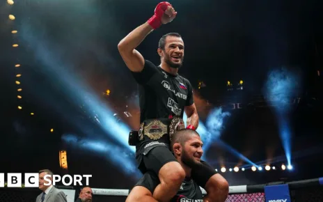 Bellator San Diego: Usman Nurmagomedov retains lightweight title by beating Alexander Shabliy