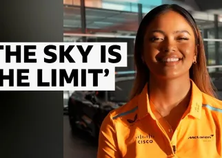 Meet McLaren's first female development driver